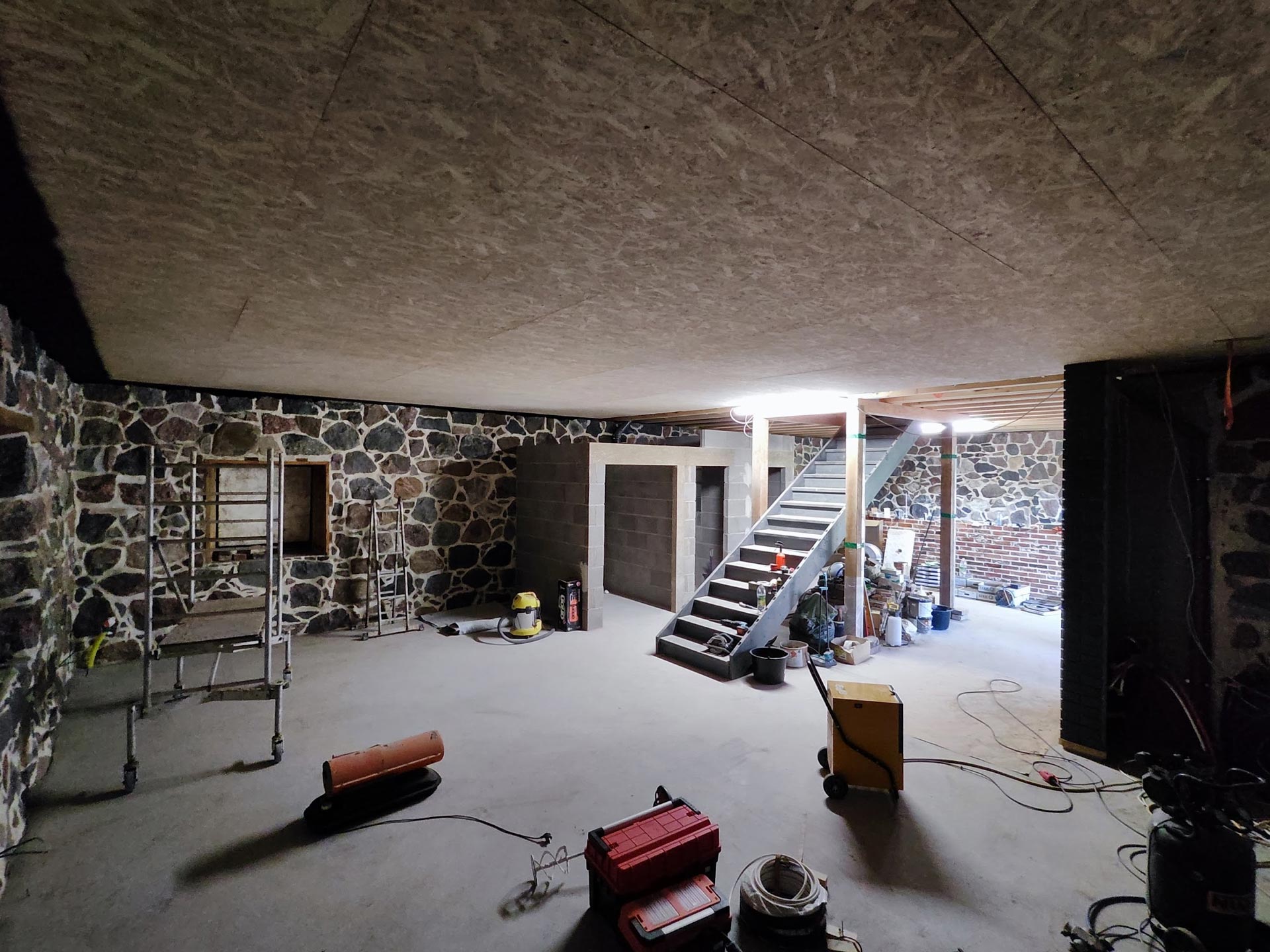 Kehra Kultuurikoja sisetööd 2025. aastal